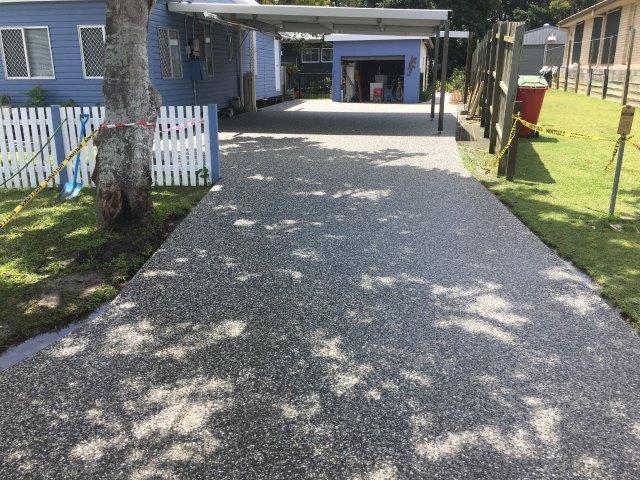 concrete carport